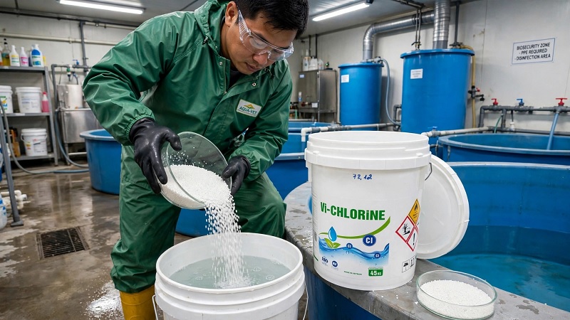 Chlorine for Fish Hatcheries & Tanks: Dosage, Time, Safety