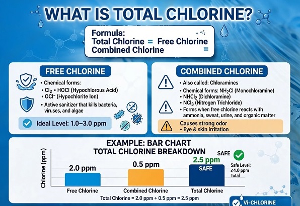 What is Total Chlorine? Free vs Combined & How to Clarify Water