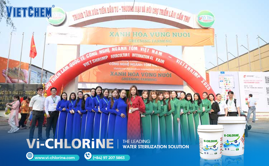 AQUADELTA - Dr.Tom Accompanies Vietshrimp 2025: Vi-CHLORiNE Solution Enhancing Biosecurity in Aquaculture