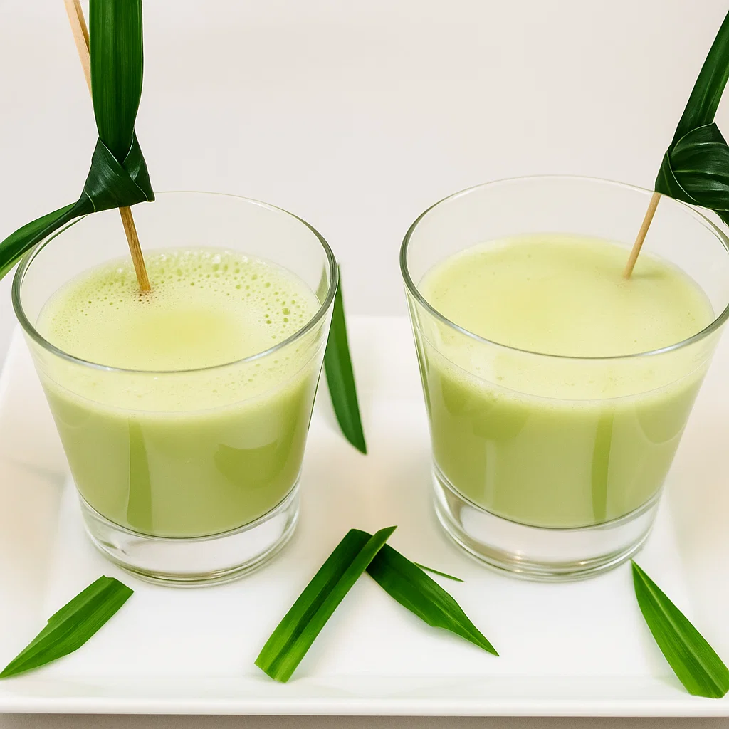 Nước đậu nành lá dứa