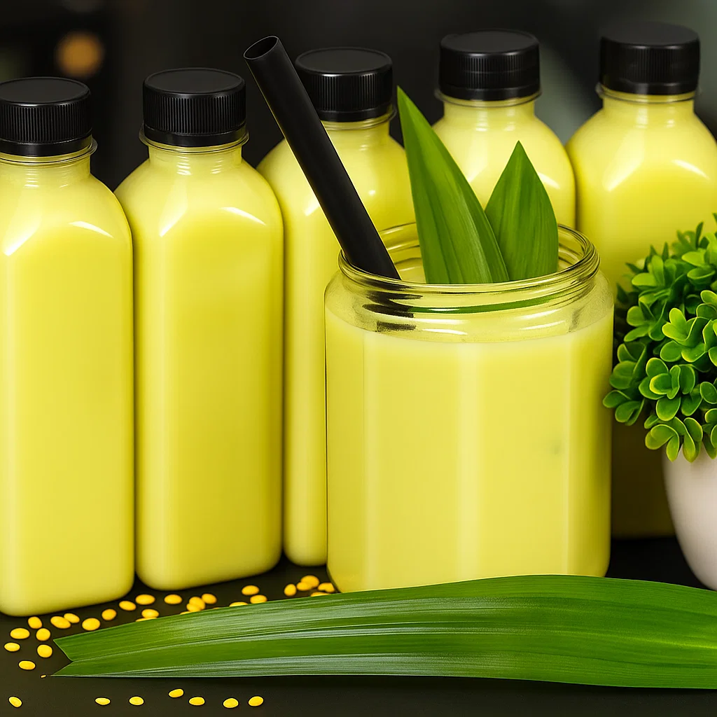 Nước đậu nành lá dứa