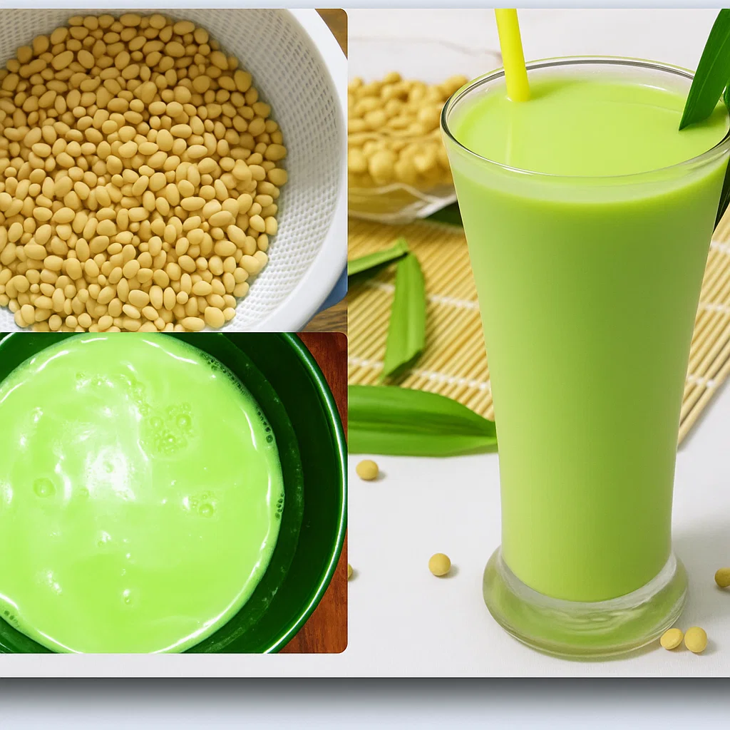 Nước đậu nành lá dứa
