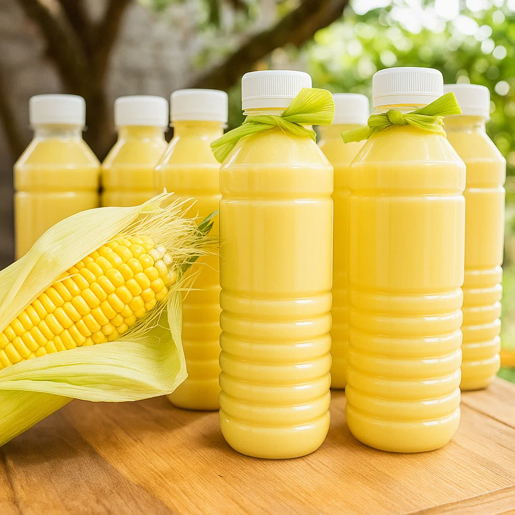 Nước đậu nành vị ngô nếp