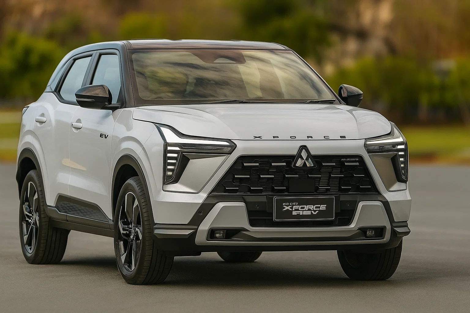 Chi tiết Mitsubishi XForce bản hybrid