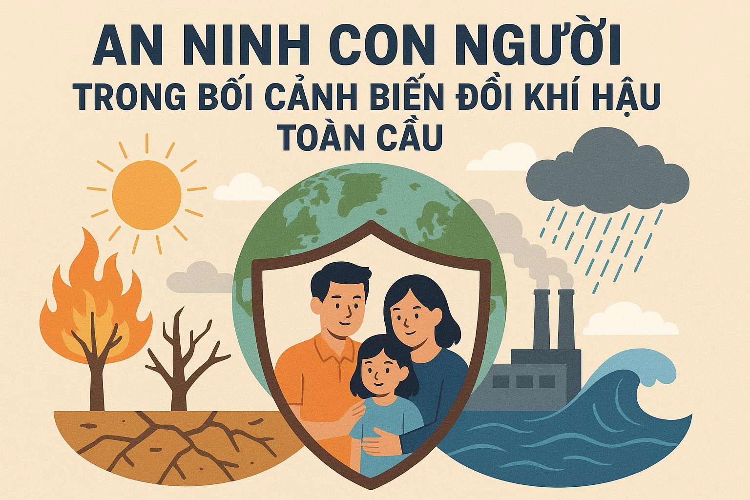 AN NINH CON NGƯỜI TRONG BỐI CẢNH BIẾN ĐỔI KHÍ HẬU TOÀN CẦU