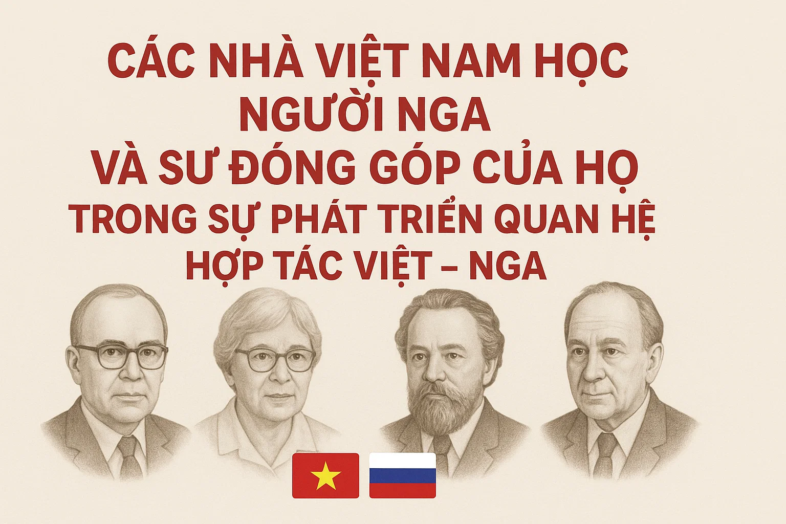 CÁC NHÀ VIỆT NAM HỌC NGƯỜI NGA VÀ SỰ ĐÓNG GÓP CỦA HỌ TRONG SỰ PHÁT TRIỂN QUAN HỆ HỢP TÁC VIỆT - NGA