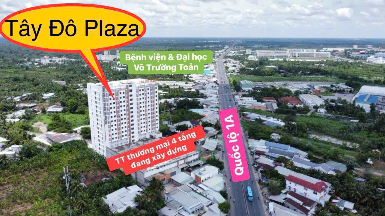 CĂN HỘ CHUNG CƯ TÂY ĐÔ PLAZA (KV SỐ 10) CẦN THƠ