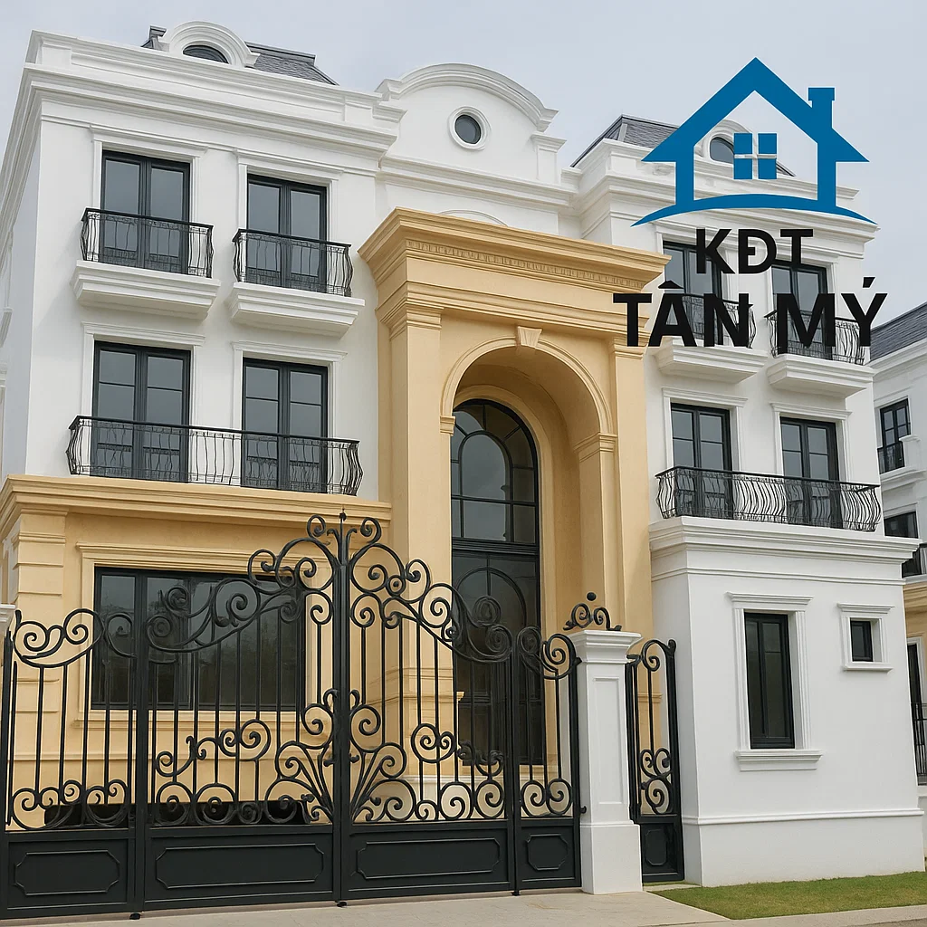 Biệt thự 350m² - Hướng Đông Bắc, Khu phố thượng lưu