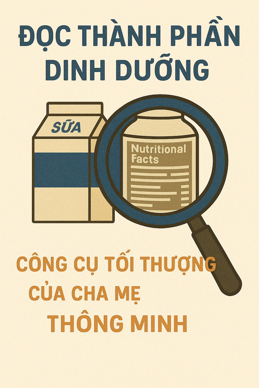 Đọc Thành Phần Dinh Dưỡng - Vũ Khí Tối Thượng Của Cha Mẹ Thông Minh