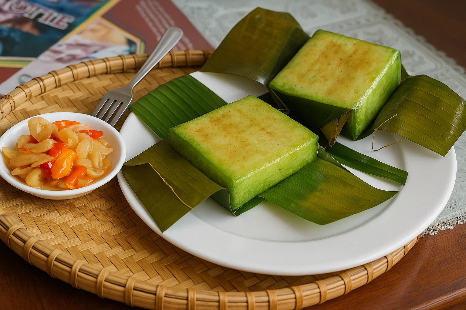 Bánh chưng làng Chuồn