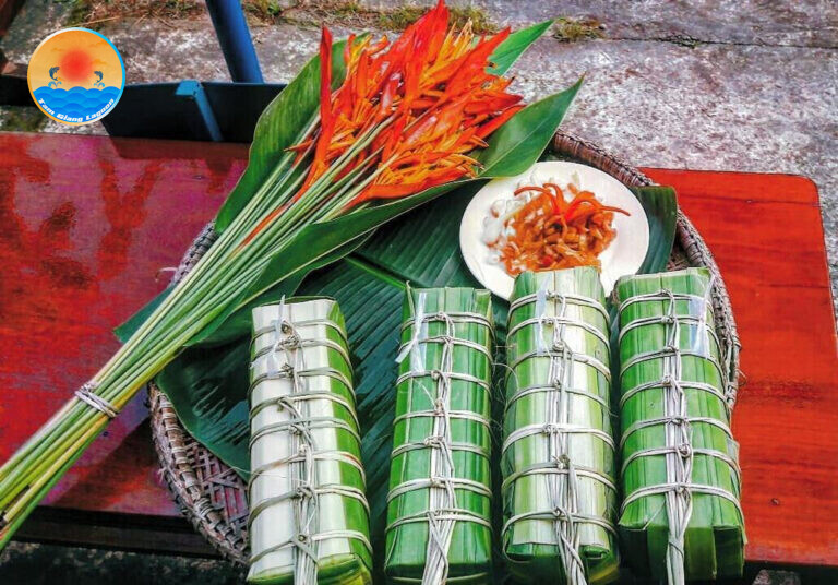 Bánh tét làng Chuồn