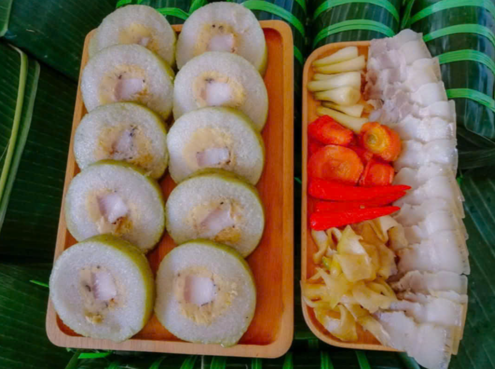 Bánh tét làng Chuồn