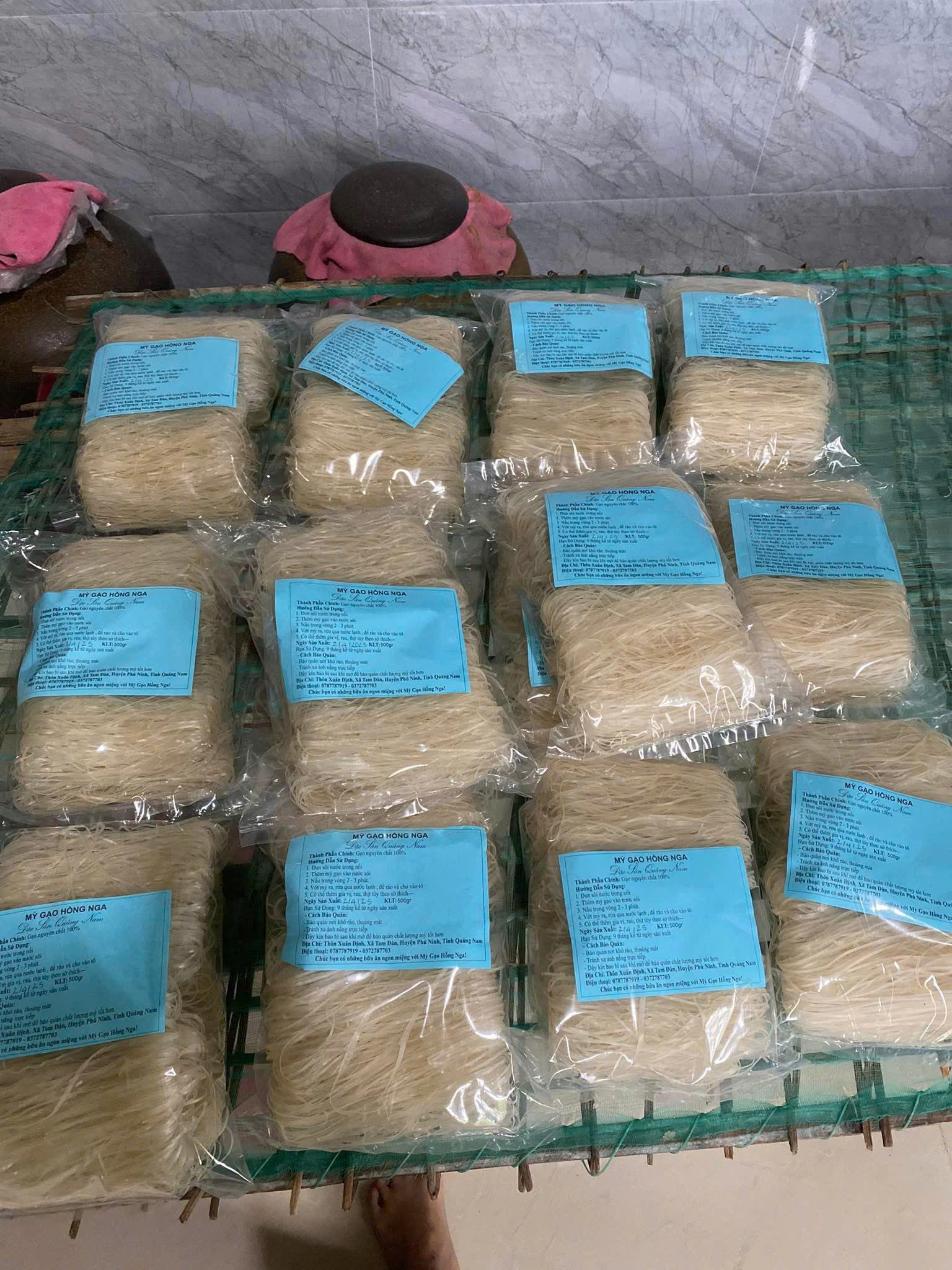 Mỳ gạo Hồng Nga - 1kg