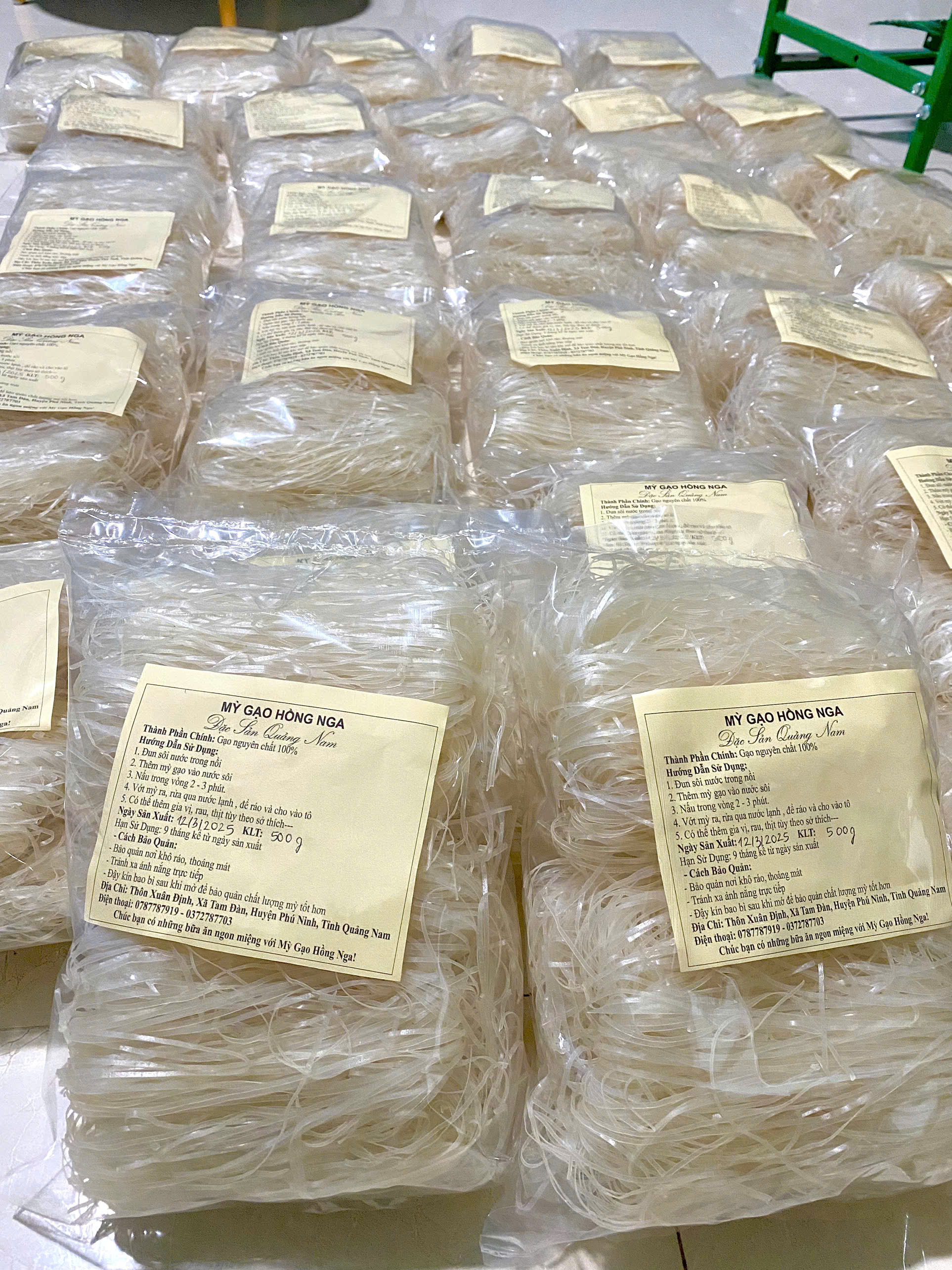 Mỳ gạo Hồng Nga - 500gram