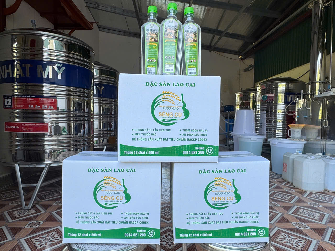 Rượu gạo Séng Cù 23VOL +/-2%