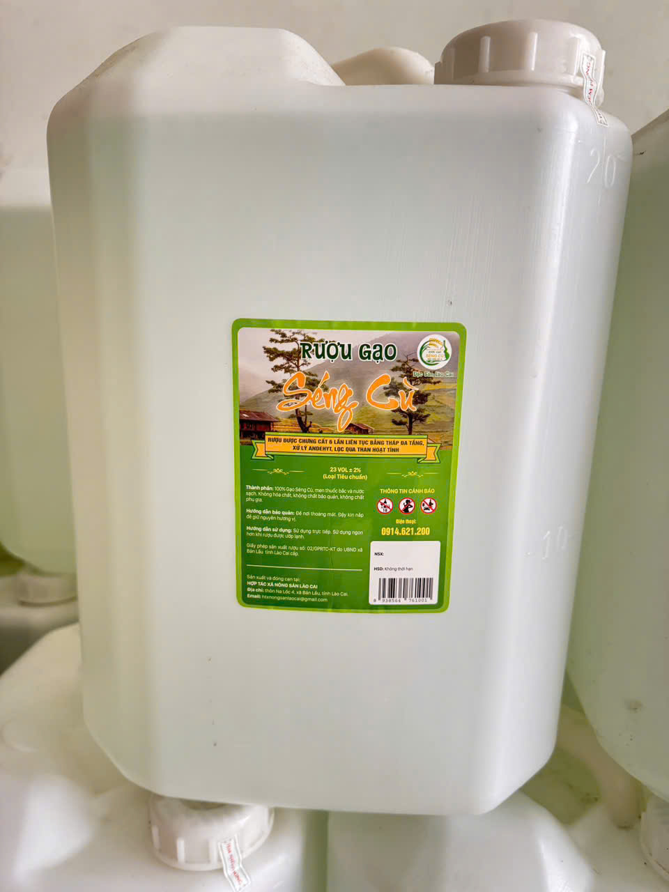 Rượu gạo Séng Cù 23VOL +/-2%