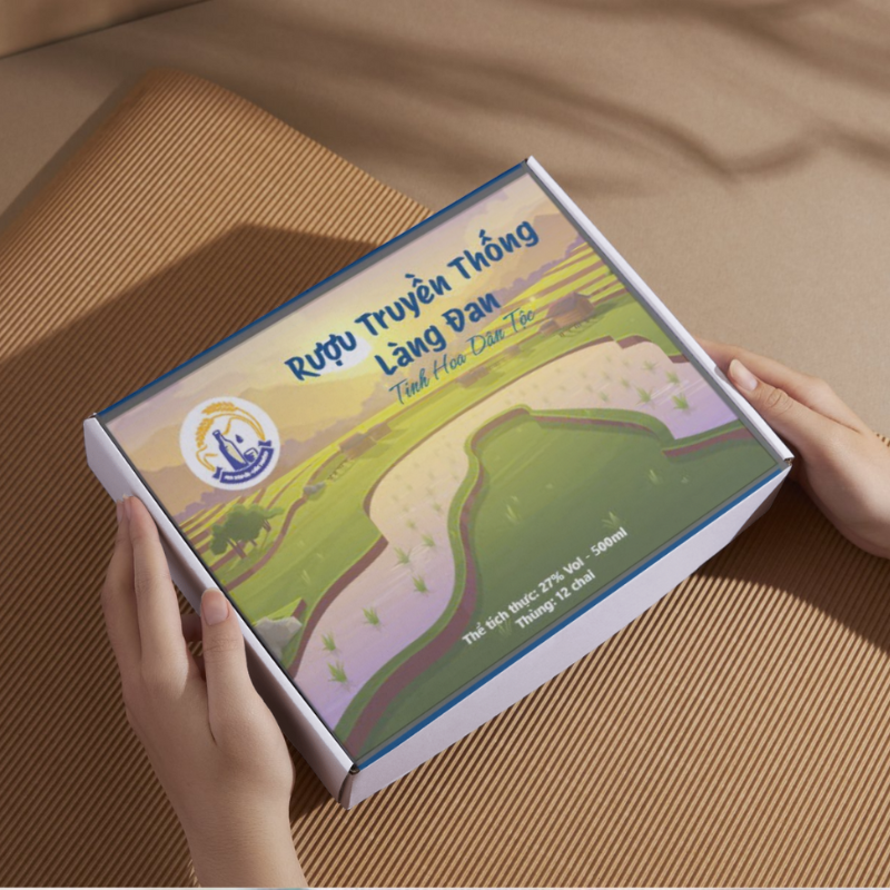 Rượu truyền thống làng Đan