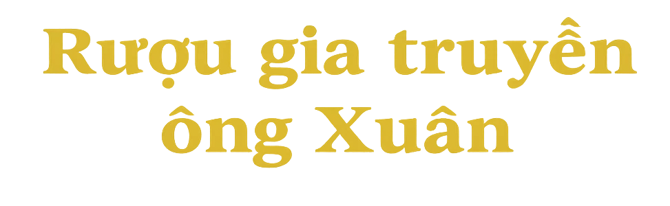 Rượu nếp cái hoa vàng