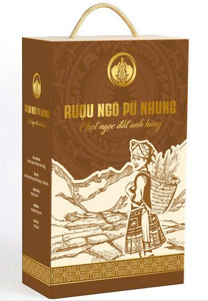 Rượu ngô Pú Nhung (chai)