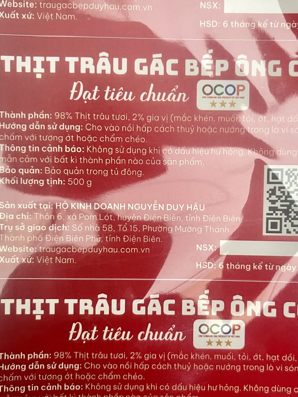 Trâu gác bếp Ông Cọp